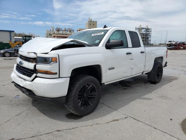 1GCRCPEC8JZ236385 - 2018 CHEVROLET SILVERADO C1500 CUSTOM WHITE photo 1