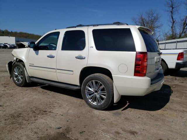 1GNSKCE06CR198099 - 2012 CHEVROLET TAHOE K1500 LTZ WHITE photo 2