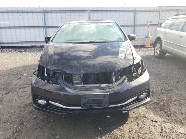 19XFB2F96EE274128 - 2014 HONDA CIVIC EXL შავი ფოტო 5