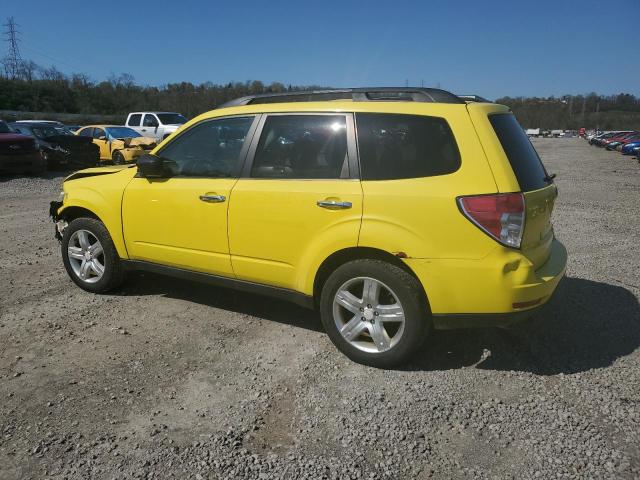 JF2SH646X9H710347 - 2009 SUBARU FORESTER 2.5X LIMITED YELLOW photo 2