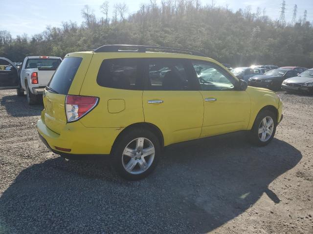 JF2SH646X9H710347 - 2009 SUBARU FORESTER 2.5X LIMITED YELLOW photo 3