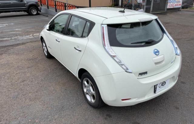 JN1AZ0CP0CT017342 - 2012 NISSAN LEAF SV WHITE photo 3