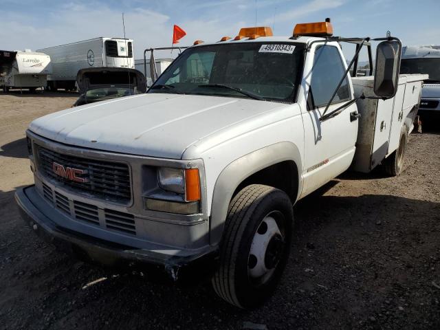 1GDKC34J0VJ511385 - 1997 GMC SIERRA C3500 HEAVY DUTY WHITE photo 1