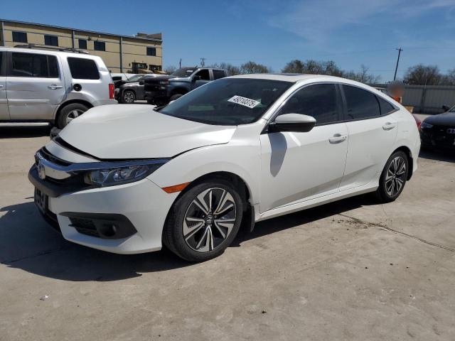 JHMFC1F79JX021061 - 2018 HONDA CIVIC EXL WHITE photo 1