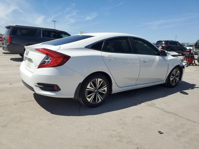 JHMFC1F79JX021061 - 2018 HONDA CIVIC EXL WHITE photo 3