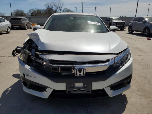 JHMFC1F79JX021061 - 2018 HONDA CIVIC EXL WHITE photo 5