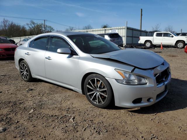 1N4AA51EX9C810309 - 2009 NISSAN MAXIMA S SILVER photo 4