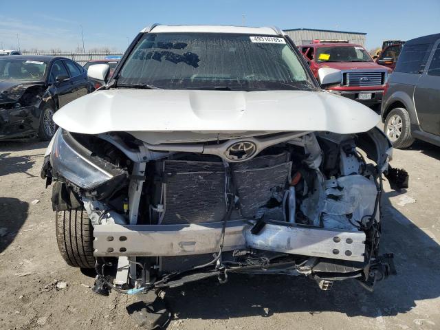 5TDGZRBH7NS592576 - 2022 TOYOTA HIGHLANDER XLE 白色 照片 5