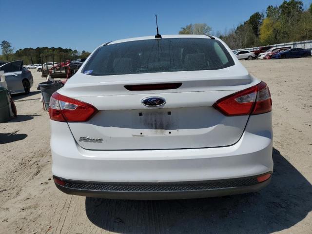 1FADP3E22EL104641 - 2014 FORD FOCUS S WHITE photo 6