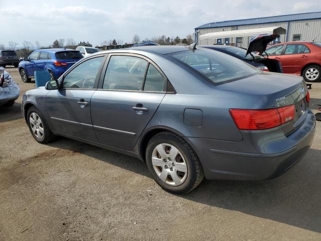 5NPET46C99H516105 - 2009 HYUNDAI SONATA GLS GRAY photo 2