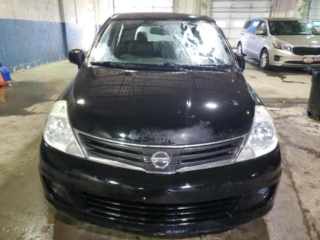 3N1BC1CP3CK199530 - 2012 NISSAN VERSA S BLACK photo 5