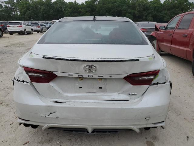 4T1K61AK0NU027787 - 2022 TOYOTA CAMRY XSE WHITE photo 6