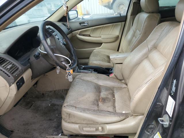 1HGCM66526A075861 - 2006 HONDA ACCORD EX GRAY photo 7