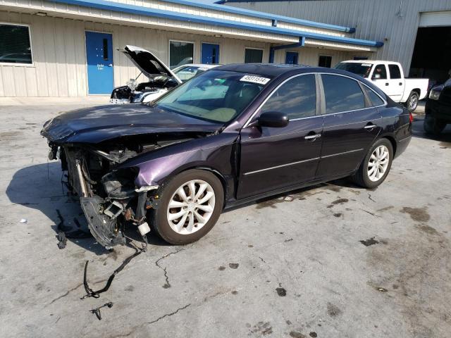 KMHFC46F87A196693 - 2007 HYUNDAI AZERA SE PURPLE photo 1