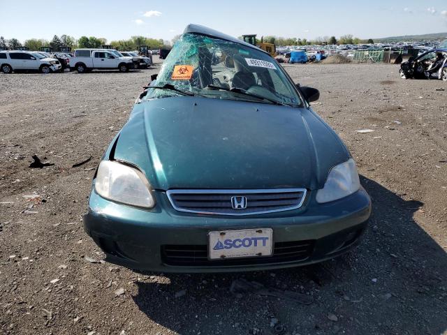 2HGEJ6615YH563561 - 2000 HONDA CIVIC BASE 绿色 照片 5