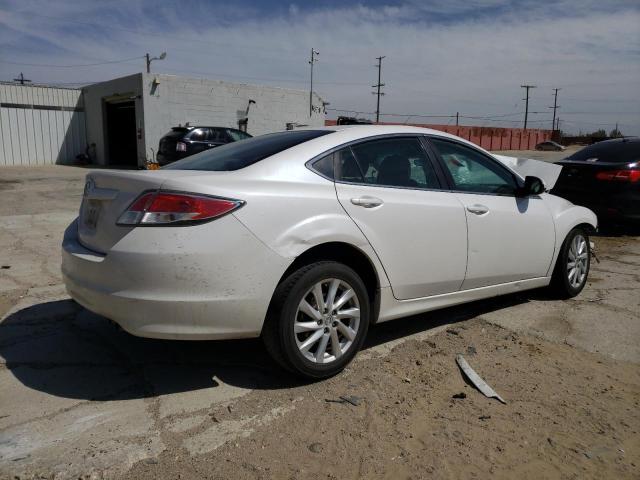 1YVHZ8DH3C5M35247 - 2012 MAZDA 6 I WHITE photo 3