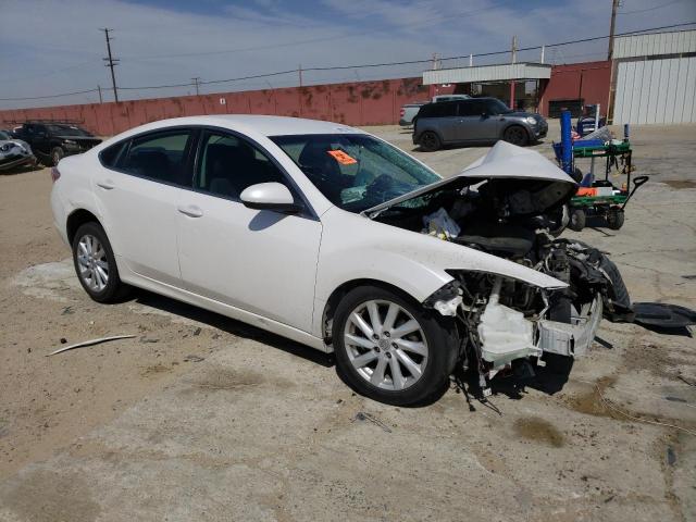 1YVHZ8DH3C5M35247 - 2012 MAZDA 6 I WHITE photo 4