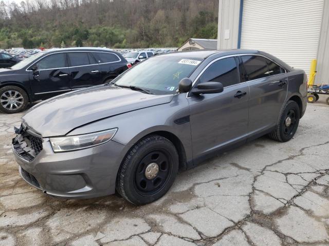 1FAHP2MKXFG173424 - 2015 FORD TAURUS POLICE INTERCEPTOR GRAY photo 1