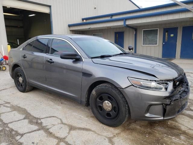 1FAHP2MKXFG173424 - 2015 FORD TAURUS POLICE INTERCEPTOR GRAY photo 4