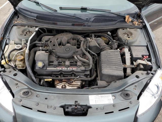 1C3EL55R72N261377 - 2002 CHRYSLER SEBRING LXI GREEN photo 11