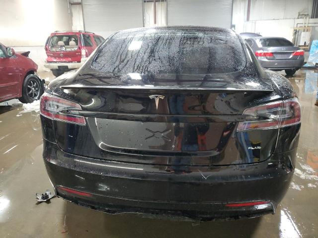 5YJSA1E64NF466001 - 2022 TESLA MODEL S BLACK photo 6