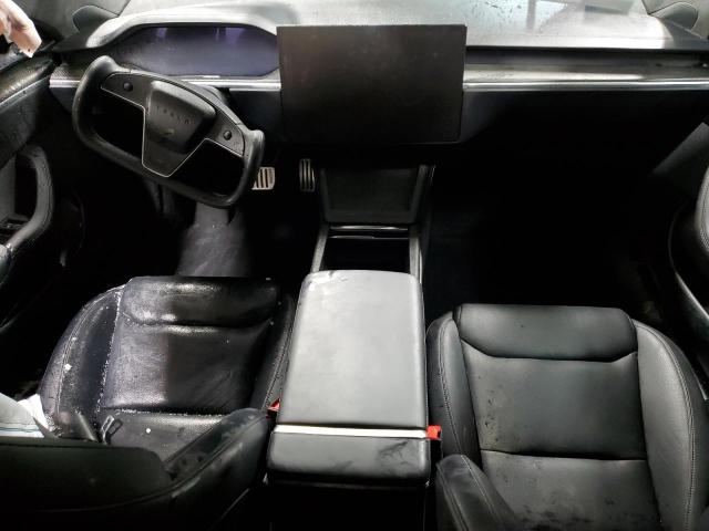 5YJSA1E64NF466001 - 2022 TESLA MODEL S BLACK photo 8