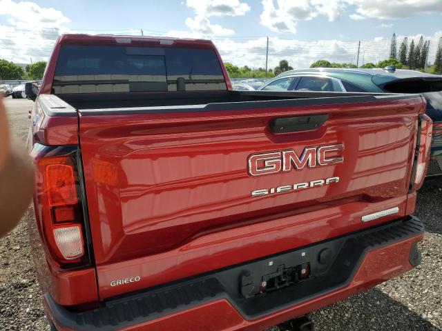 1GTR9CED0MZ259177 - 2021 GMC SIERRA K1500 ELEVATION RED photo 6