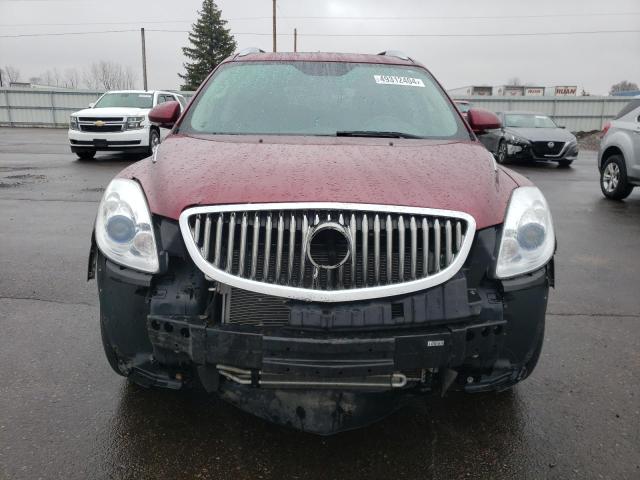 5GAKVCED4BJ317897 - 2011 BUICK ENCLAVE CXL MAROON photo 5