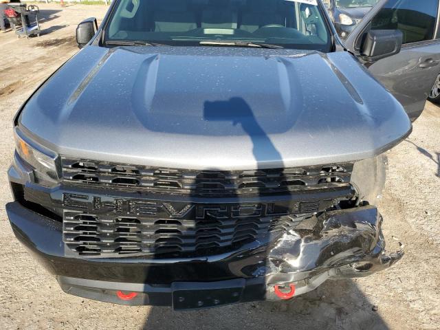 1GCPYCEF1MZ359221 - 2021 CHEVROLET SILVERADO K1500 TRAIL BOSS CUSTOM GRAY photo 11