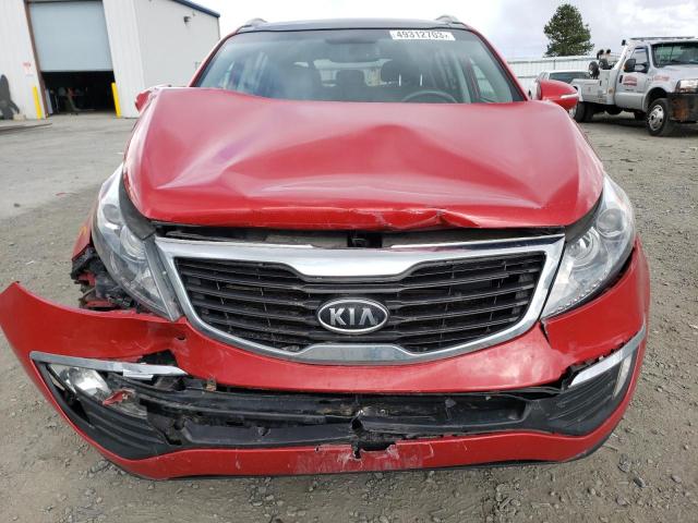 KNDPCCA21B7144898 - 2011 KIA SPORTAGE EX RED photo 5