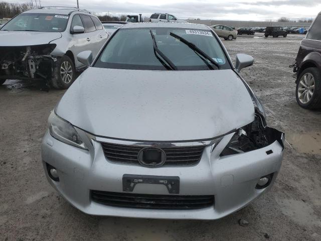 JTHKD5BH3C2089888 - 2012 LEXUS CT 200 SILVER photo 5