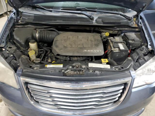 2C4RC1BG8CR212637 - 2012 CHRYSLER TOWN & COU TOURING Mavi foto 12