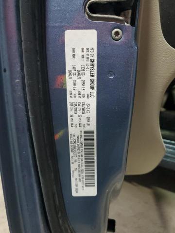 2C4RC1BG8CR212637 - 2012 CHRYSLER TOWN & COU TOURING Mavi foto 13