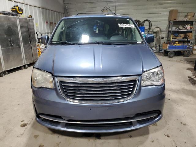 2C4RC1BG8CR212637 - 2012 CHRYSLER TOWN & COU TOURING BLUE photo 5