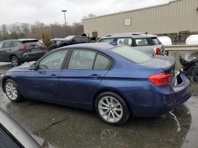 WBA8E5G55JNV02880 - 2018 BMW 320 XI BLUE photo 2