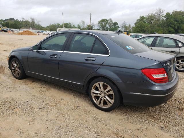 WDDGF4HB1EG253892 - 2014 MERCEDES-BENZ C 250 GRAY photo 2