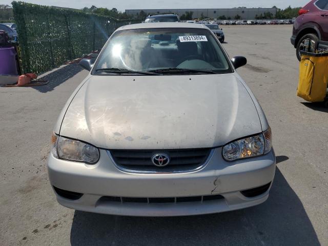 1NXBR12E81Z442656 - 2001 TOYOTA COROLLA CE SILVER photo 5