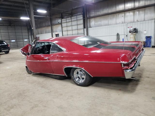 168376S242548 - 1966 CHEVROLET IMPALA  SS წითელი ფოტო 2