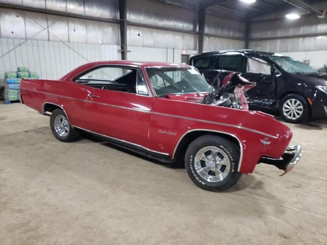 168376S242548 - 1966 CHEVROLET IMPALA  SS წითელი ფოტო 4