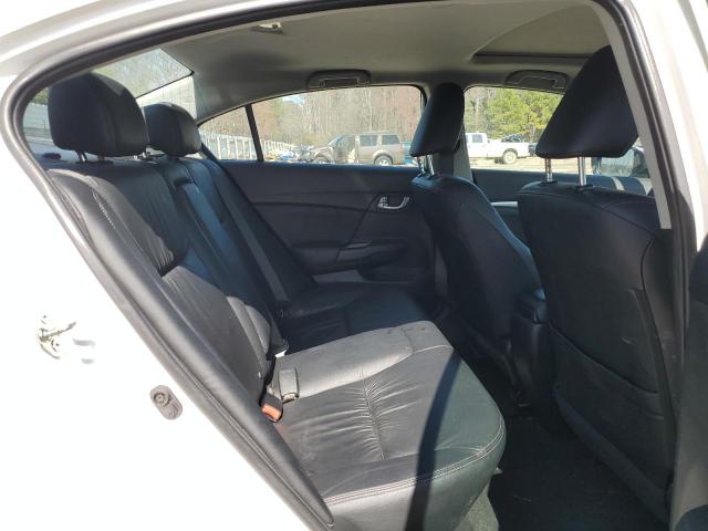 19XFB2F98FE261219 - 2015 HONDA CIVIC EXL WHITE photo 10
