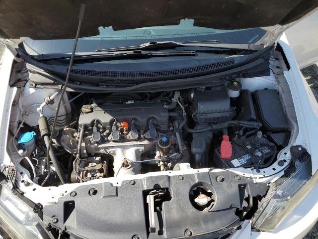 19XFB2F98FE261219 - 2015 HONDA CIVIC EXL WHITE photo 11
