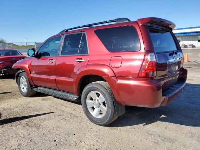 JTEZU14R868060043 - 2006 TOYOTA 4RUNNER SR5 RED photo 2