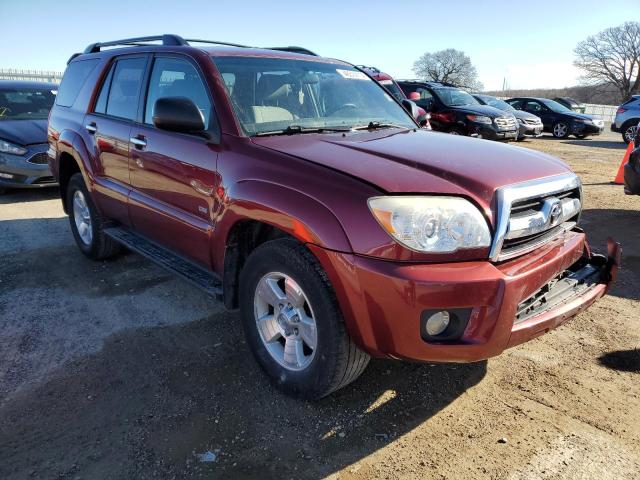 JTEZU14R868060043 - 2006 TOYOTA 4RUNNER SR5 RED photo 4