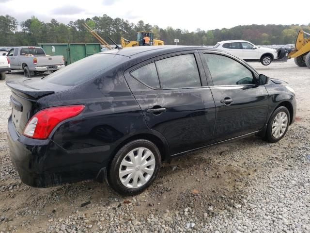 3N1CN7AP7KL837405 - 2019 NISSAN VERSA S BLACK photo 3