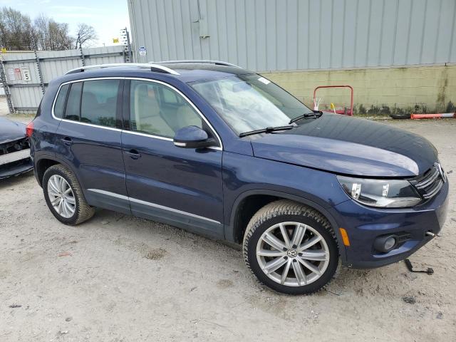 WVGBV7AX0FW600226 - 2015 VOLKSWAGEN TIGUAN S BLUE photo 4