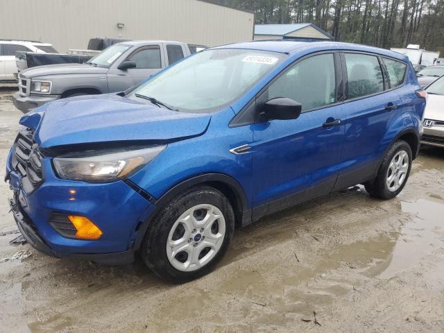 1FMCU0F78JUA33517 - 2018 FORD ESCAPE S BLUE photo 1