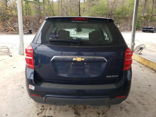 2GNALBEK7G1131062 - 2016 CHEVROLET EQUINOX LS BLUE photo 6