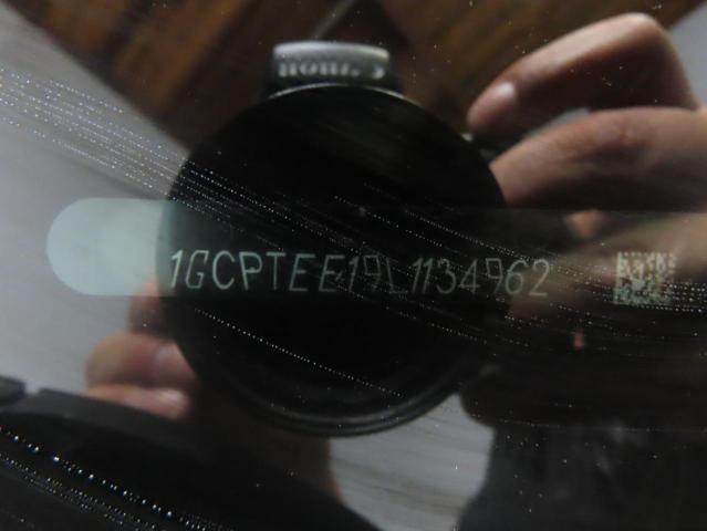 1GCPTEE19L1134962 - 2020 CHEVROLET COLORADO ZR2 WHITE photo 10