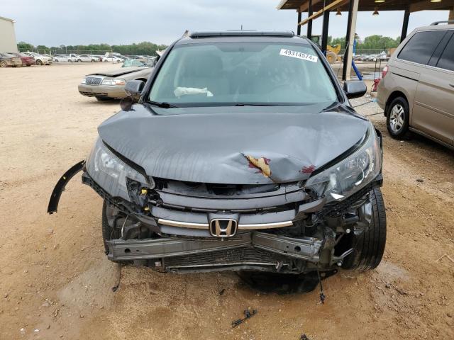 2HKRM3H59EH501847 - 2014 HONDA CR-V EX GRAY photo 5