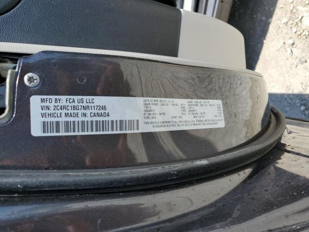 2C4RC1BG7NR117246 - 2022 CHRYSLER PACIFICA TOURING L 灰色 照片 14